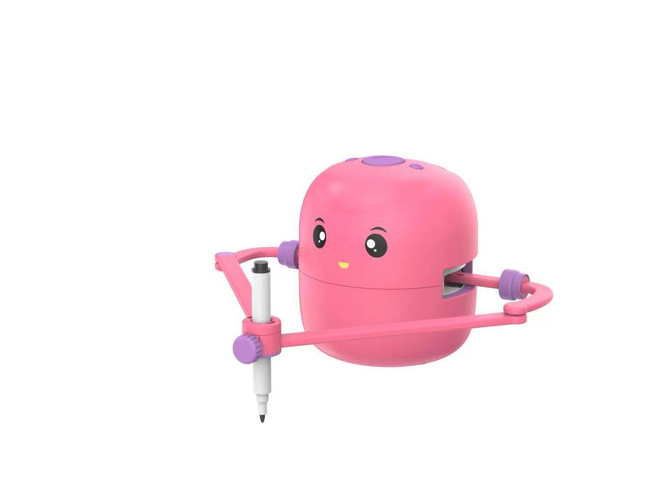 Smart Drawing Robot for Kids Ages 3-8: Interactive Educational Toy with 64+ Flash Cards - Boost Creativity & Fine Motor Skills